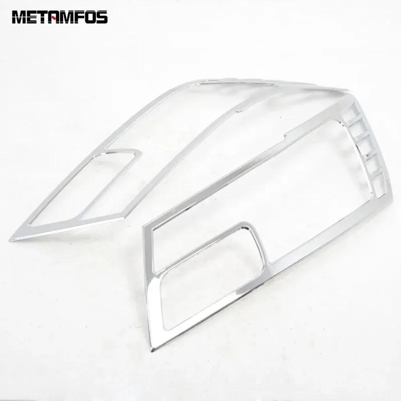 Head Light Lamp Cover Trim For Dodge Journey Jcuv For Fiat Freemont 2009-2018 Chrome Headlamp Hood Frame Accessories