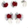 2 Pieces Halloween Hair Clips Barrettes Hairpin Skeleton Hand Jaw for Cosplay