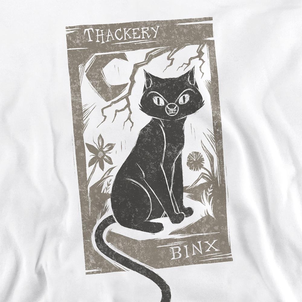 Hocus Pocus Unisex Adult Woodcut Thackery Binx Sweatshirt