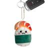 Salmon Keychain,Sushi Plush Keychain,Soft Salmon Doll Pendant Cute Sushi Plush Toy - Salmon Doll