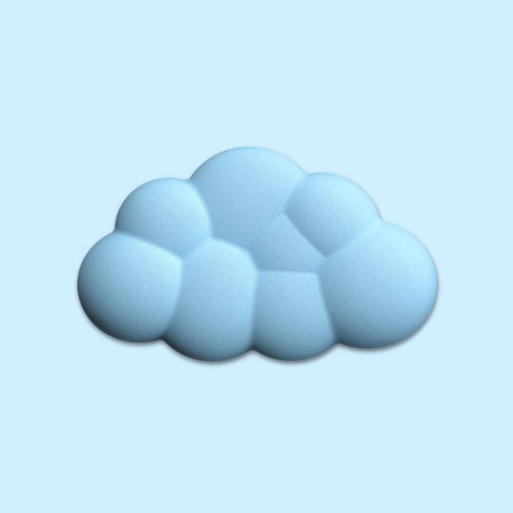 Wolkenförmige Tastatur-Handgelenkauflage Memory-Schaum-Handkissen Kissen Mauspads Zuhause