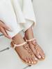 Fashion 2025 New Summer Flats Sandals Women Crystal Clip Toe Slippers Trend Luxury Ladies Shoes Beach Causal Slides Zapatos De Mujer