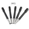 5pcs Nail Punch Nail Punch Door Pin Removal Drill Bit