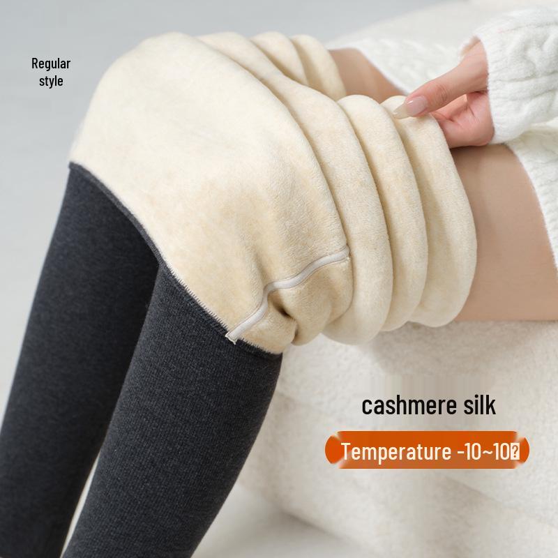 Extra Thick Wool Cotton Women's Base Layer Pants with Fleece-Lining - Slimming, No-Sag, Small Leg Design - Bestseller 2025 Arrival