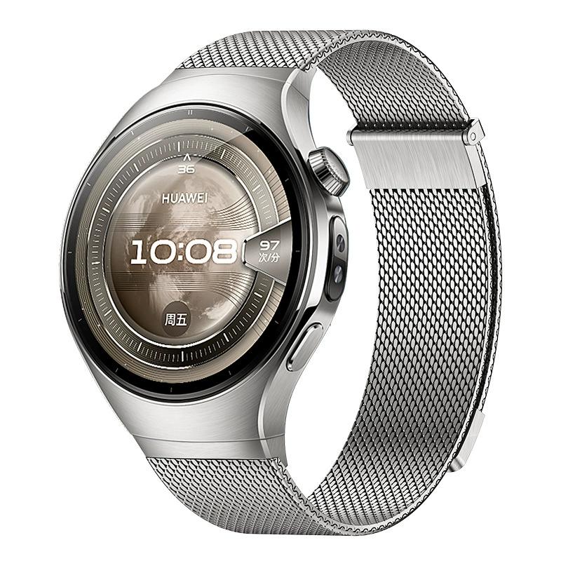 No Gaps Strap for Huawei Watch 5 46mm 42mm Metal Magnetic Luxury Stainless Steel Bracelet Belt Correa Huawei Watch5 46 Mm Band