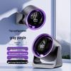 Portable Dormitory Clip Fan - Compact Digital Display for Desktop Circulation
