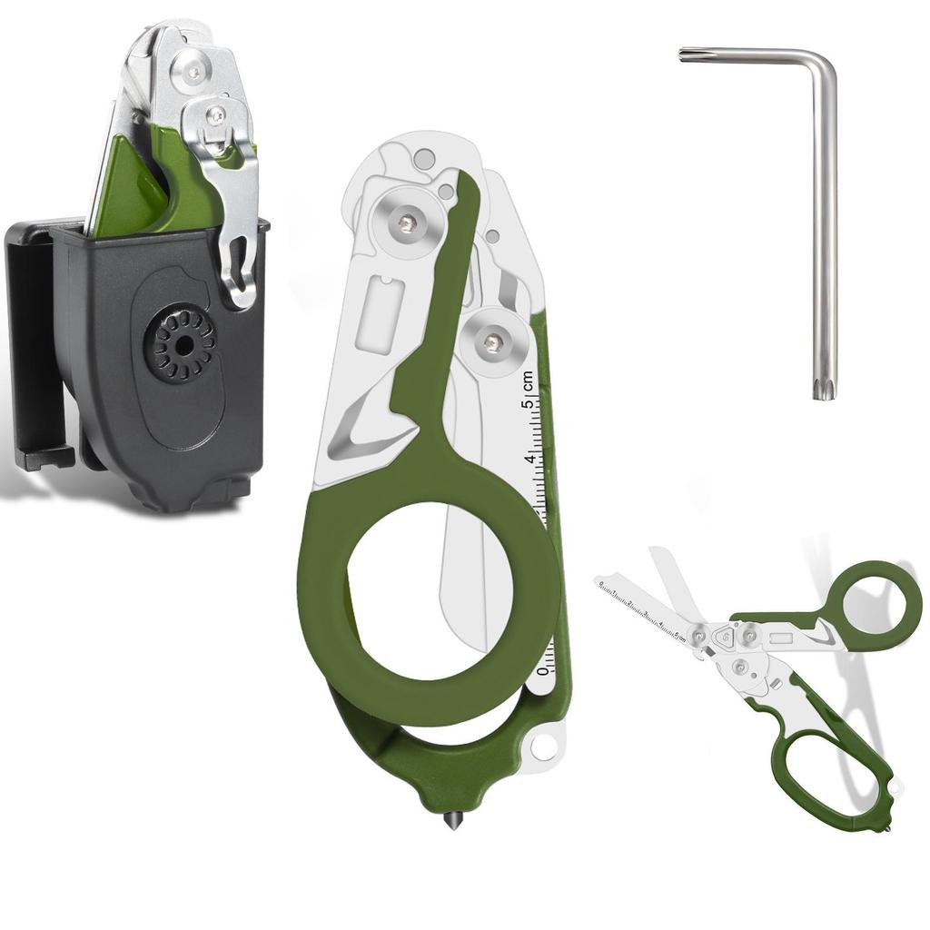 Leatherman Raptor Tactical Scissors and Pliers with K Sheath, Black/Yellow.