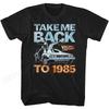 Back To The Future T Shirt Graphic Print Men Women Fashion Hip Hop Streetwear Short Sleeve Plus Size T Shirt Unisex