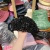 Octagonal Shape Glitter Sequin Beret Thin Fashion Beret INS Niche Design Newsboy Cap  Night Club