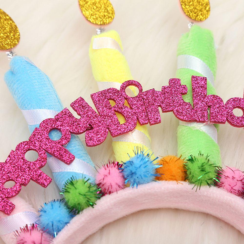Headwear Headdress Crown Women Hair Hoop Hair Accessories Korean Style Headband Birthday Hairband