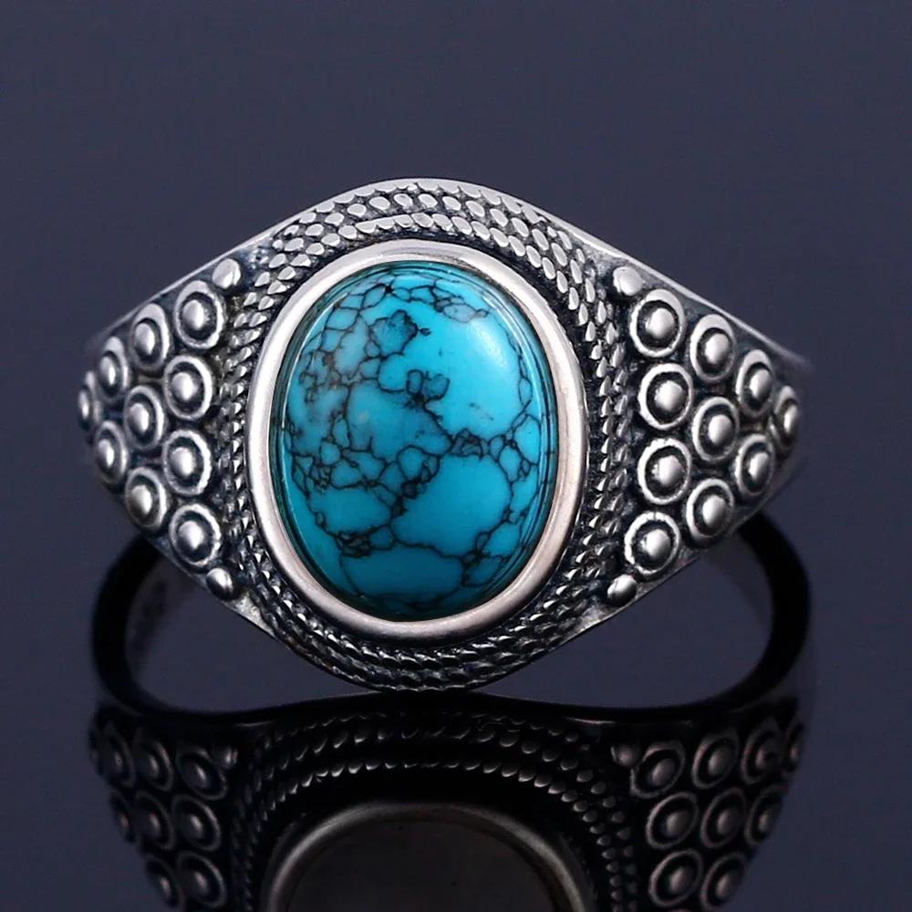 Luxury Rhodochrosite Zircon Ring  New S Silver Ring Wholesale Oval Tiger's Eye Rings Gift for Women