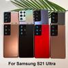 s21Ultra Back Cover with Camera Lens For Samsung Galaxy S21 Ultra G998B Rear Door Housing Panel Battery Cover with Camera Lens