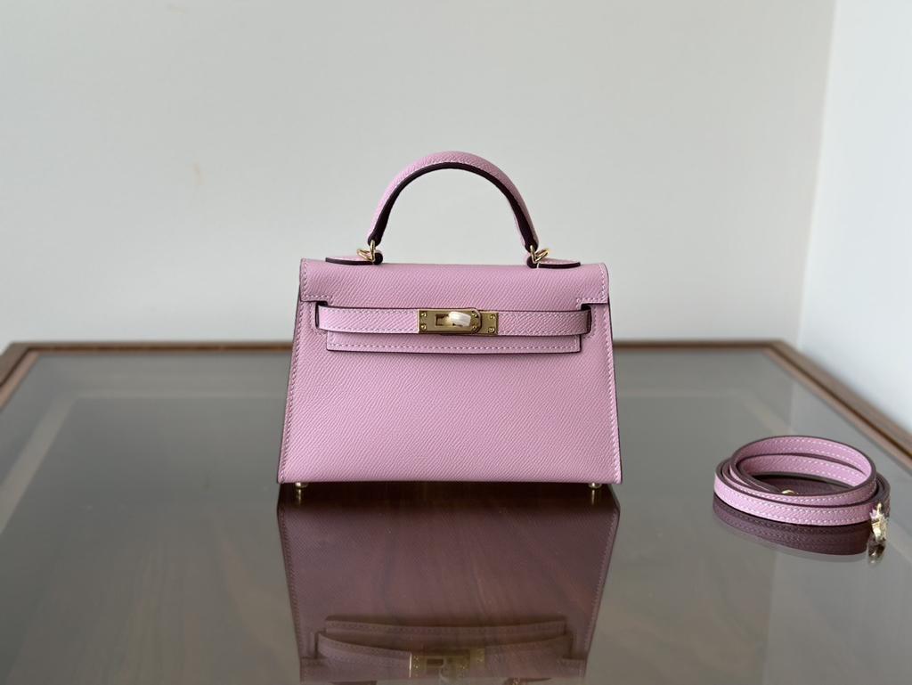 19 Element EP Leather Wrist Strap Five Metal Single Leather Strap Crossbody Mini Fashion Womens Bag