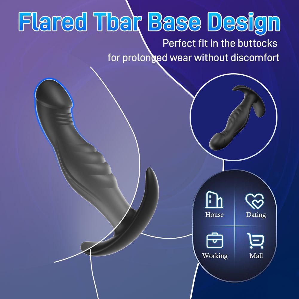 3-Piece Silicone Anal Plug Set for Adults: Unisex Rear Dildo Toy 