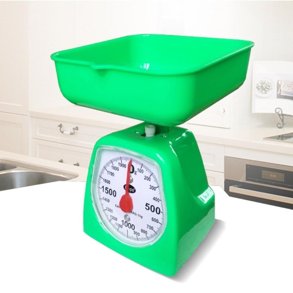 New 1KG 2KG 3KG 5KG Mini Kitchen Scale Plastic Educational Teaching Disc Scale with Pan Food Weighing Scale Balance Precision