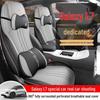 Galaxy L7 All-Season Full-Coverage Leather Seat Covers for 5 Seats