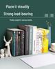 Retractable Iron Bookshelf Bookends - Multifunctional Folding Stand for Students