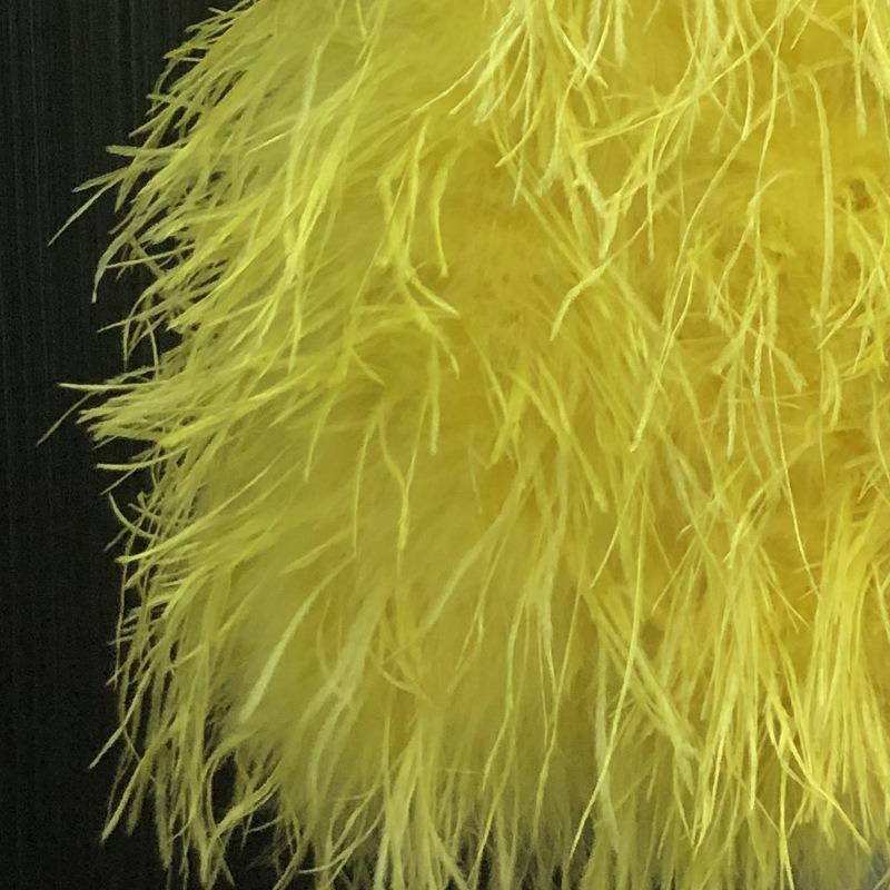 Members Only Provide Ostrich Hair Short Jackets.