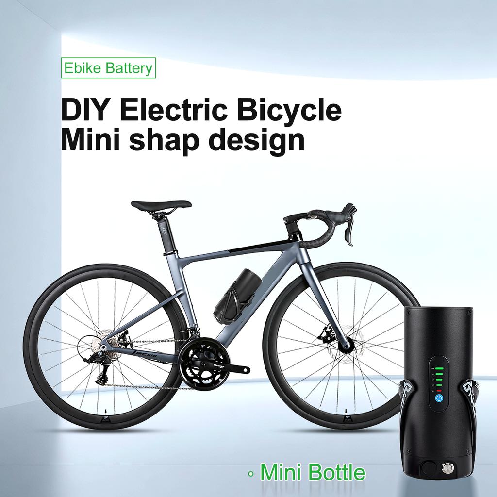 EU-lager S001-2 Nedre rör Litiumbatteri 36V 7Ah BMS 20A Högkvalitativ Uppladdningsbart Lämpligt för Ebike