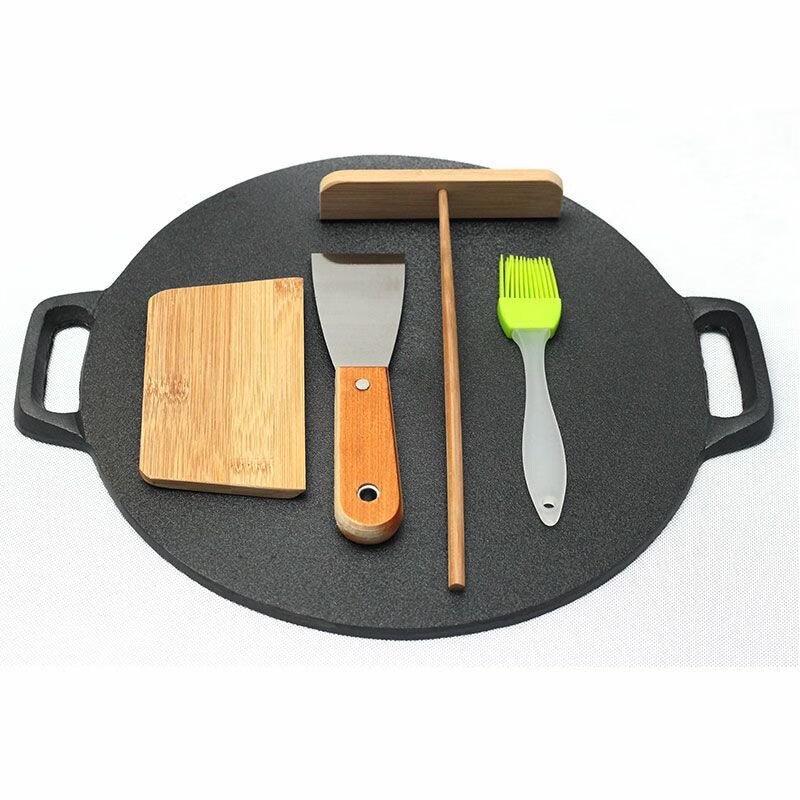 40cm Cast Iron Flat Pancake Griddle