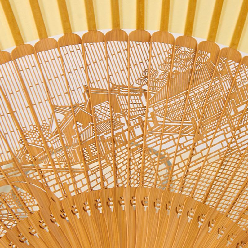 Carved Bamboo Folding Fan, Wedding Gift , Fragrant Party Prop, Chinese Wooden Fan, Vintage Hollow, Summer Hand Held Folding Fans