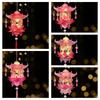 PVC DIY Craft Material Kit Glowing Hanging LED Lantern Mid-Autumn Festival Lantern  Gift