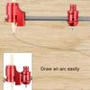 652F Professional Woodworking Tool Double Purpose Marking Gauges with Accuracy Scale Easy to Use for Straight Lines And