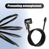 125cm 10PCS Bicycle Air Pump Extension Tube Heat-Resistant Air Pump Replacement Hose Bike Pump Hose For US/UK/French Valves