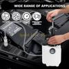 547C Car Brake Fluid 4 Interchangeable Nozzles 3L Container Manual Evacuation Fluid Changer System for repair man
