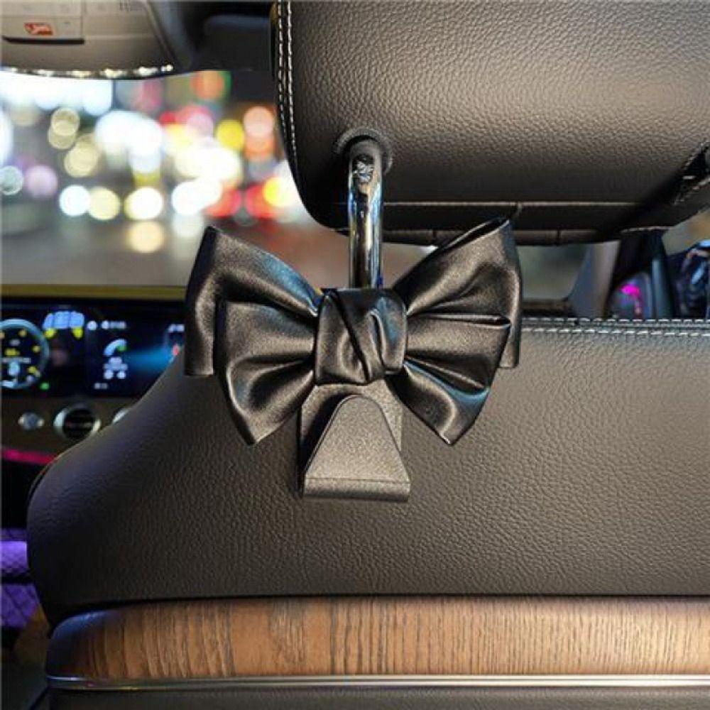 

Бантик Гачки на спинку сидіння автомобіля Організатор для зберігання, що економить місце Милий автомобільний гачок Автомобільні аксесуари 04