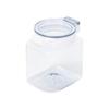 Pearl Metal Storage Container Canister 1.1L One-Push One-Touch Opening Made In Japan Contents Visible from Top HB-6791
