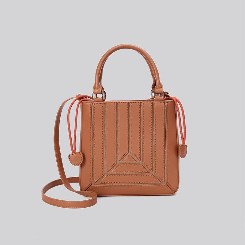 Rainbow Color Single Shoulder Crossbody Small Square Bag for Women, New Turkish Designer Stylish Pleated Fashion Single Shoulder Handbag