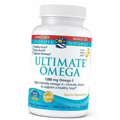 Fish Oil, Ultimate Omega, 90gelcaps Lemon (67352019)