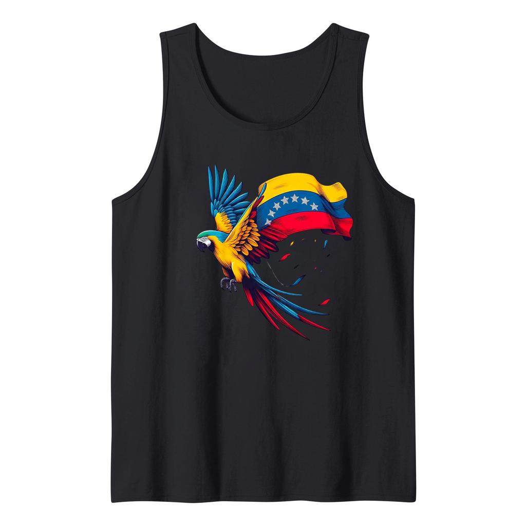 Women's Sleeveless Shirt Tops Vest Dressy Casual Loose Printed Tops Sleeveless Crewneck Tank Tops