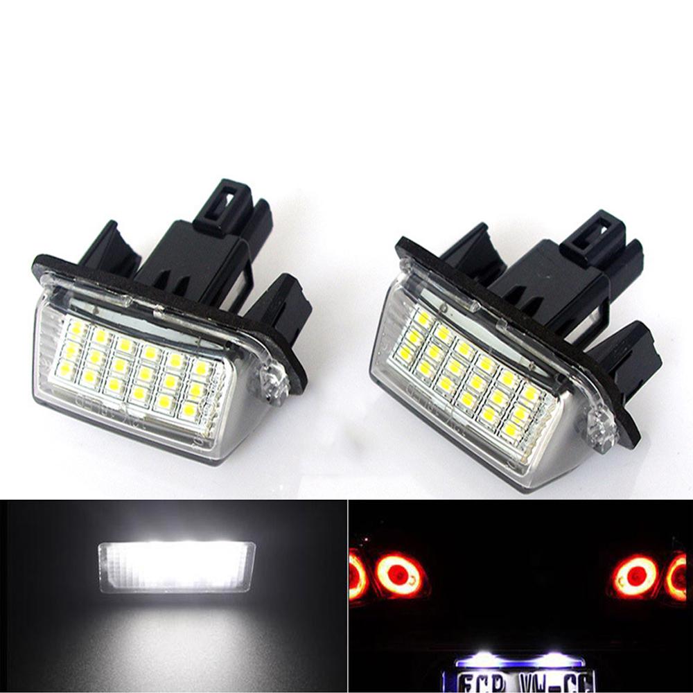 toyota yaris number plate light