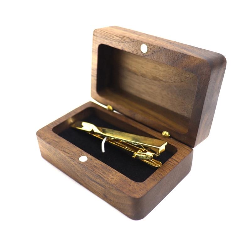 Wood Magnetic Jewelry Gift Box Designs For Travel And Home Use Featuring Secure Closure And Natural Finish