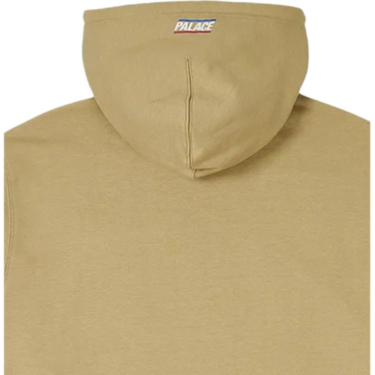 Palace Basically A Hood Sand Unisex Tops Tan P25HD008