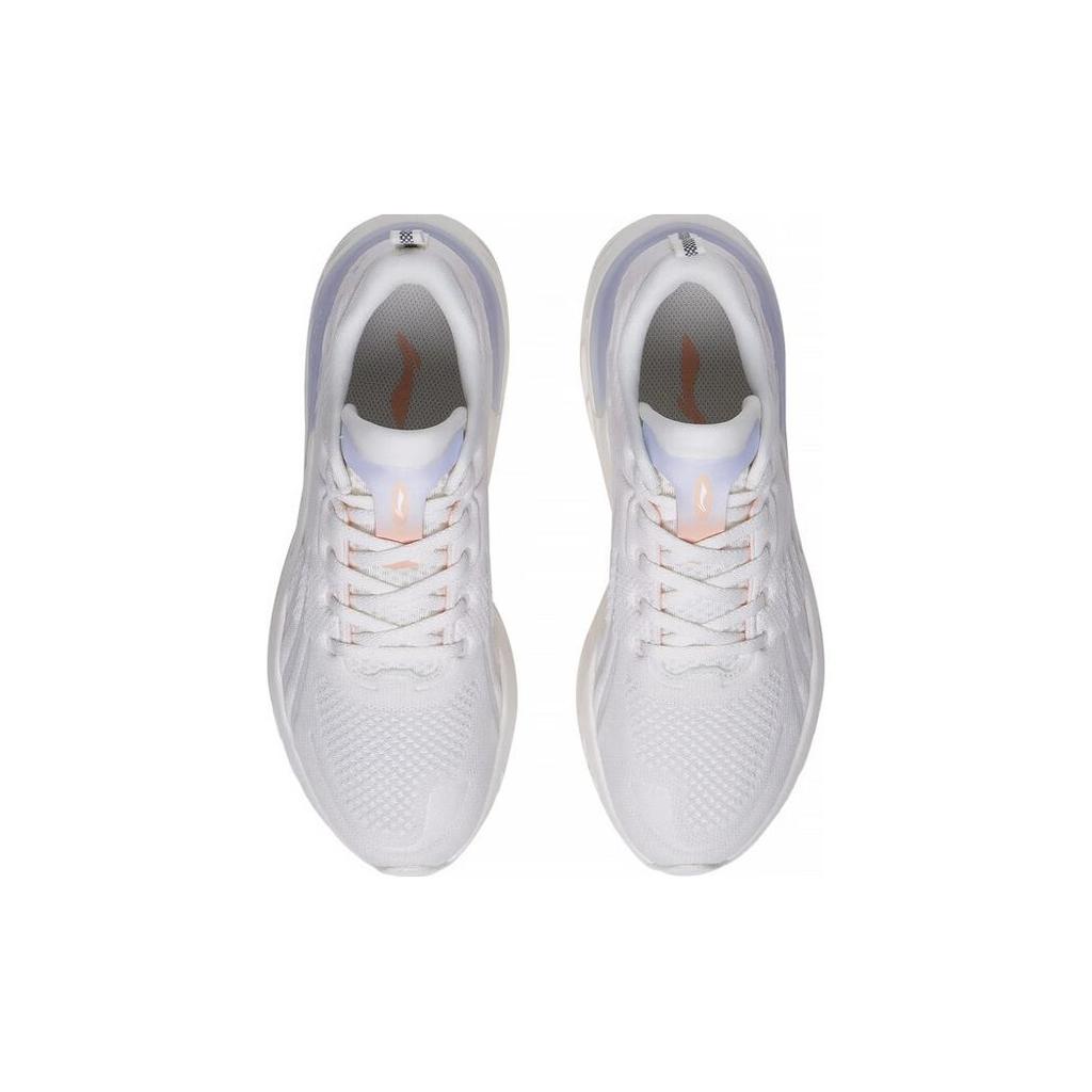 Li Ning Yuedong 1.0 Sportliche Abriebfeste Atmungsaktive Niedrige Laufschuhe Damen Weiß ARST032-4