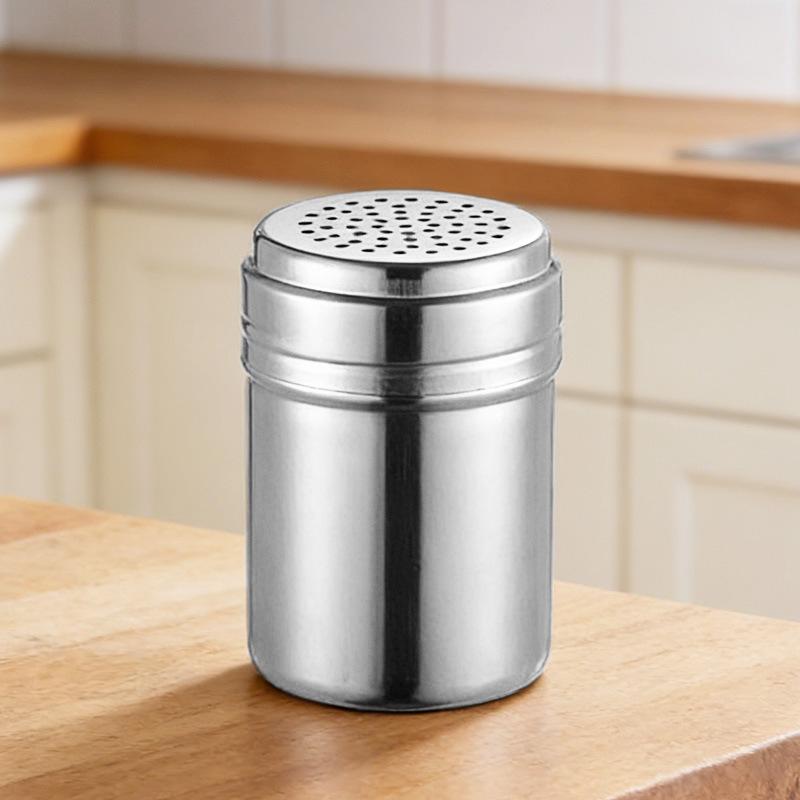 Stainless Steel Seasoning Bottle, Portable Barbecue Seasoning Bottle, Seasoning Bottle, Household Pepper Bottle, Seasoning Can