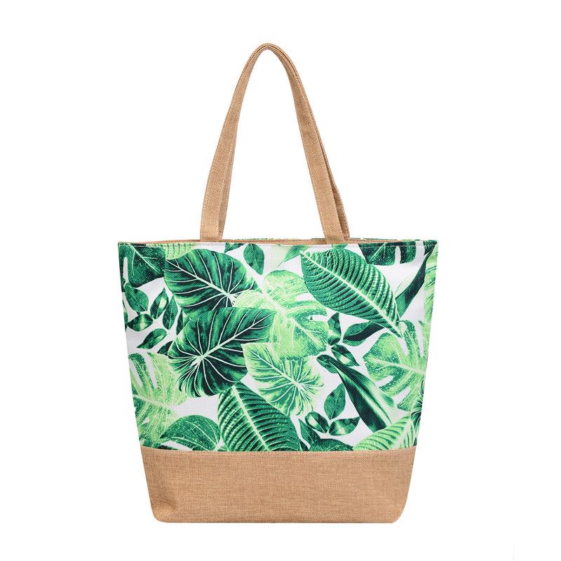 Women's Fashion Printed Large-Capacity Shoulder Tote Bag