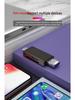 Metal OTG Card Reader for TF/SD Cards - Compatible with Apple, Android Type-C, and USB 2.0 Devices