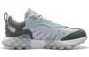 Li Ning Cushioning Slip Resistant Abrasion Resistant Low top Casual Shoes Women's Glacier Gray AZGS034-1