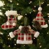 Clothing Christmas Tree Pendant Plush Christmas Decorations  Party Favors