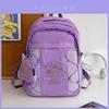 Stylish Retro Embroidered Backpack Waterproof High Capacity Ideal For School And Travel
