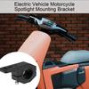 Motorcycle Light Bracket Aluminum Alloy Heavy-Duty Electric Scooter LED Light Mounting Bracket For Night Highway Riding Touring
