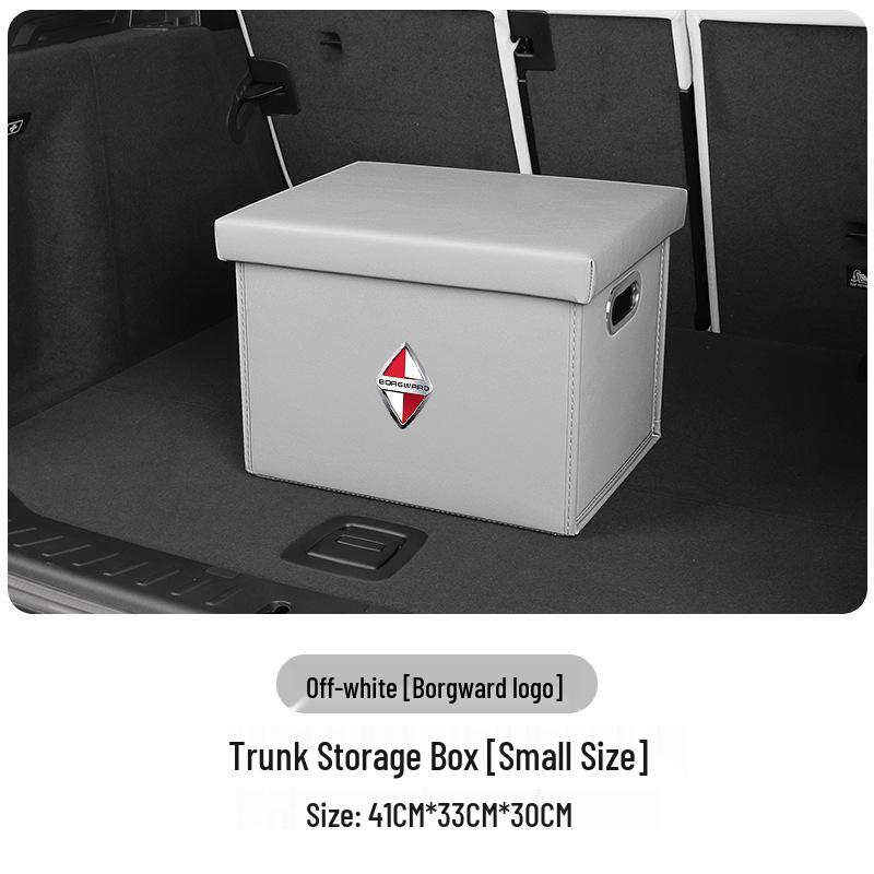 Compatible Trunk Storage Box for Borgward BX Series: BX7, BX5, BXi7, BX6, BX3, i5; Foldable Car Storage Solution