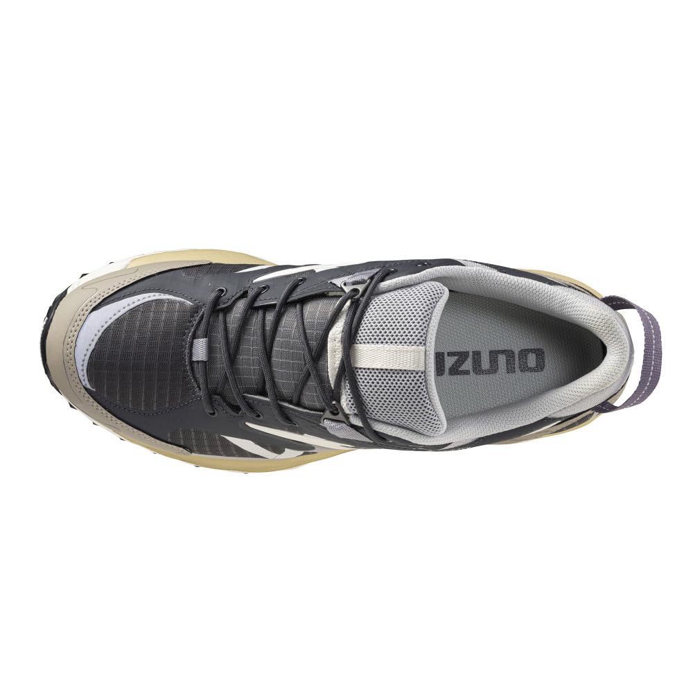 Mizuno Wave Mujin TL GTX Perfect for and Dark Gray X X Size 2E Gore-Tex Sneakers, Commuting, School, Lifestyle, Casual, Off-White Beige, 24.5 Cm,