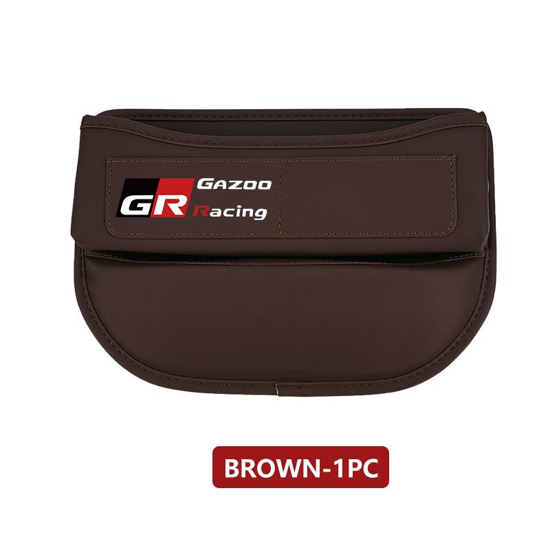 Car Seat Crevice Gap Storage Box Organizer Card Phone Holder Pocket For Toyota Supra Aygo Prado RAV4 Hilux Yaris Corolla 4Runner