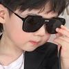 Children Fashion Retro Sunglasses New One Piece Retro Boys Girls Rectangle Sun Glasses Cute Baby Outdoor Uv400 Shade Eyewear