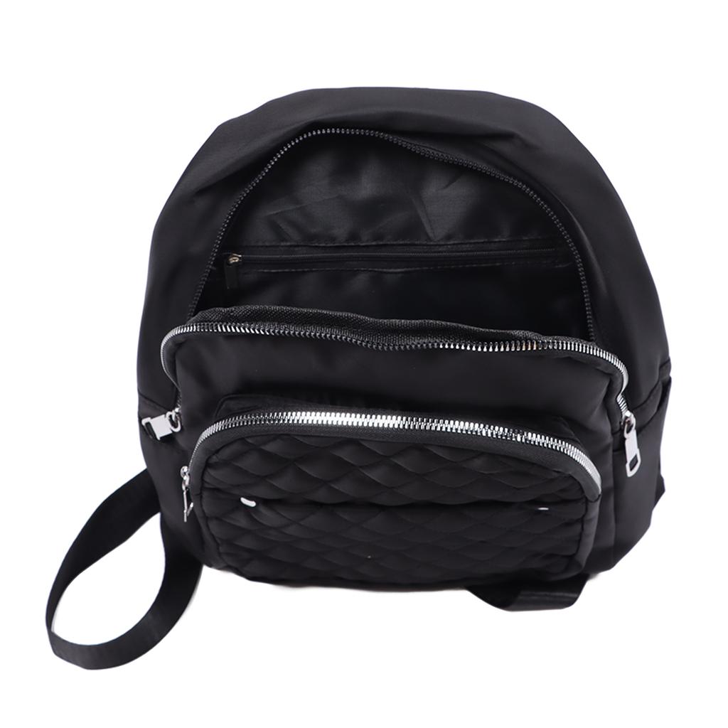 Women Backpack Women Large Capacity Daily Travel Work Backpack Fashionable Daypack Purse Black Oxford Fabric